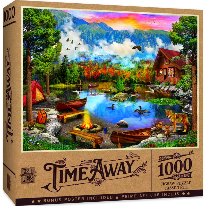 Time Away - Kanu bei Sonnenuntergang