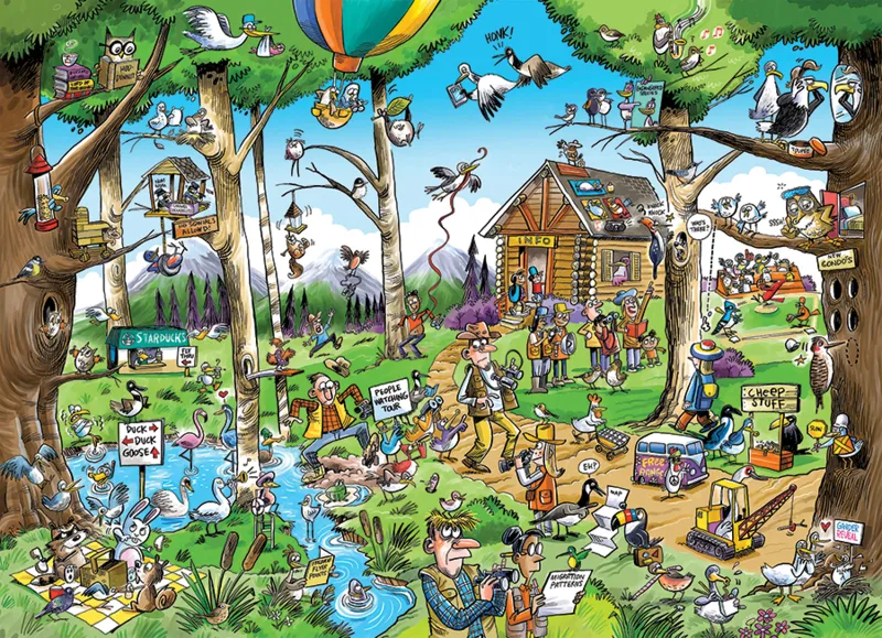 DoodleTown: Paradies für Vogelbeobachter