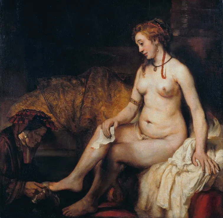 Rembrandt - Bathsheba at Her Bath, 1654