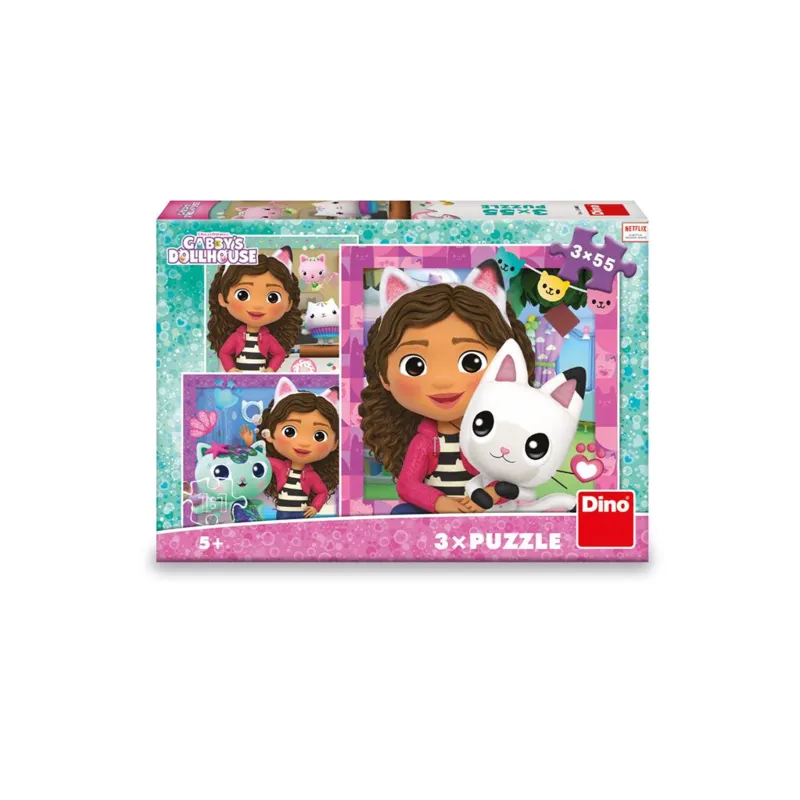 3 Puzzles - Gabby Und Freunde