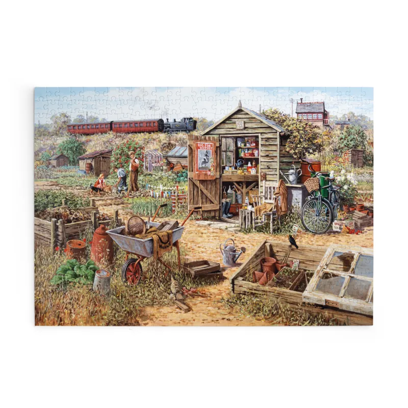 4 Puzzles - Grüne Daumen