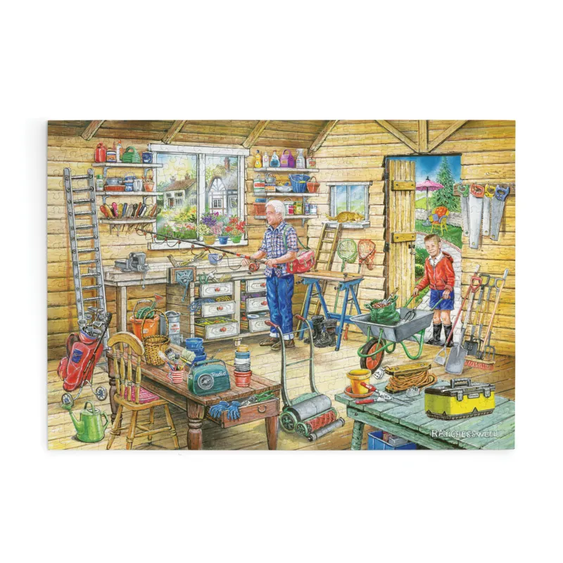 4 Puzzles - Grüne Daumen