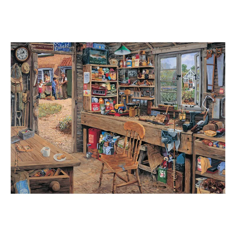 4 Puzzles - Grüne Daumen
