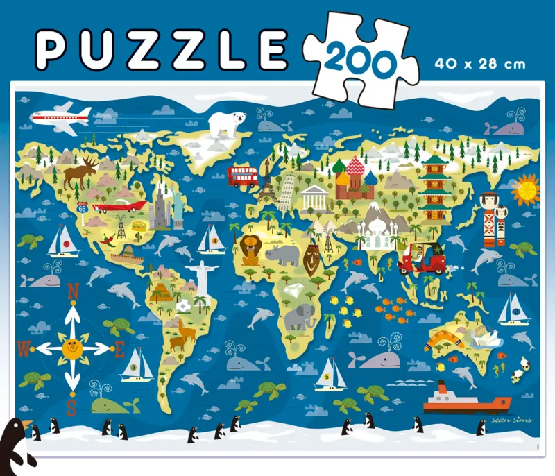 World Map. Sean Sims