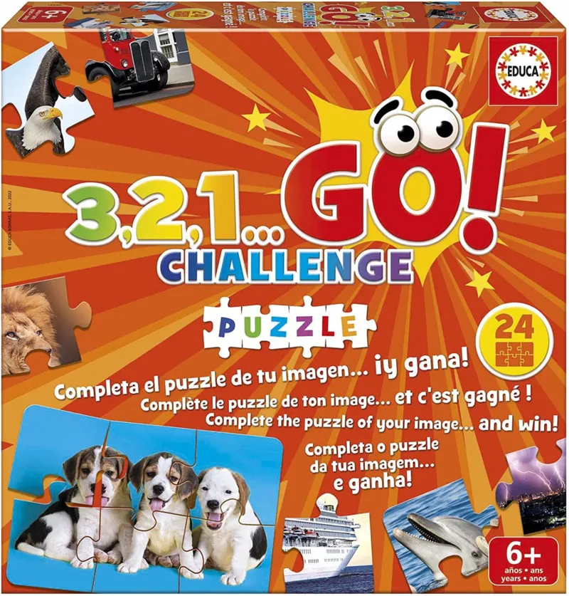 3,2,1 Go Challenge Puzzle