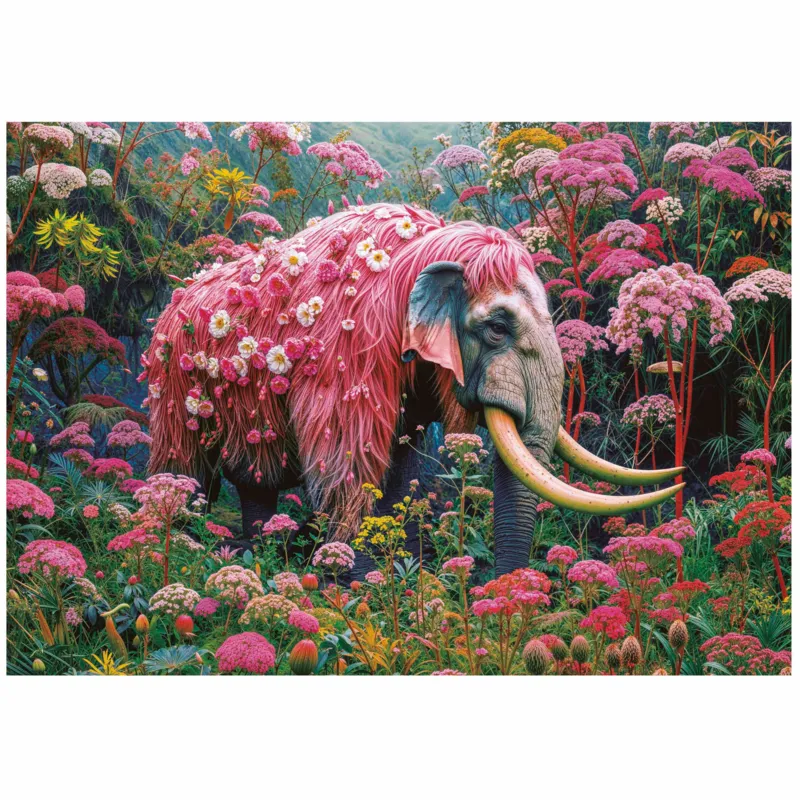 Floral Elephant