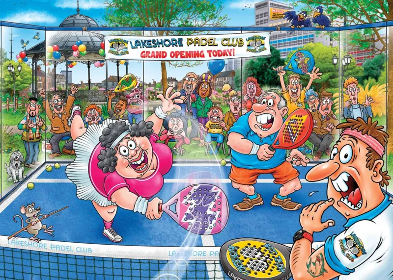 Wasgij Original 49 - Padel-Alarm!