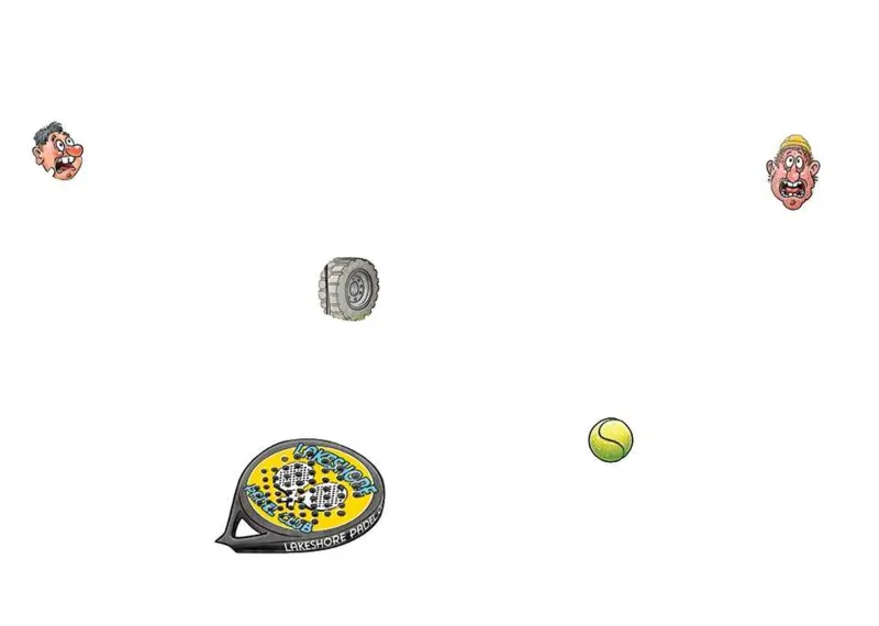 Wasgij Original 49 - Padel-Alarm!