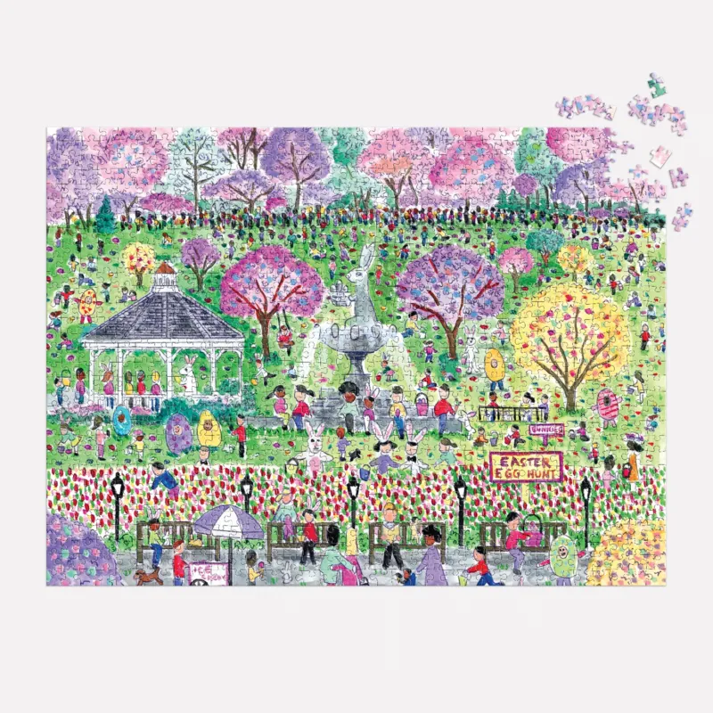 Michael Storrings - Ostereierjagd 1000 Teile Puzzle