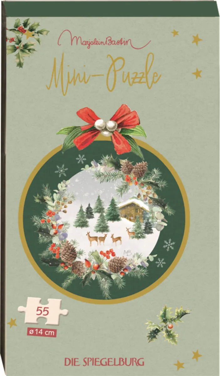 Mini-Puzzle - Winterwald - Das Châlet