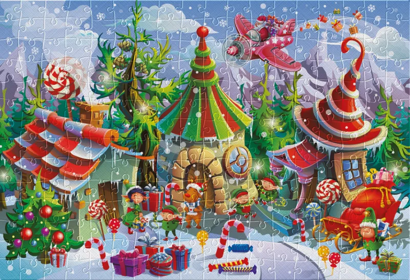 XXL Teile - Special Edition - Christmas Elf Village
