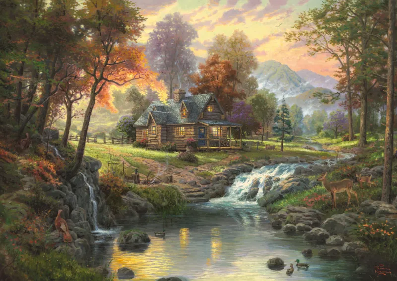 Cottage am Bach