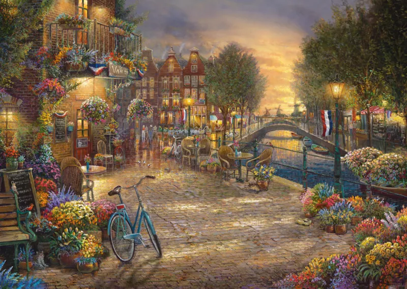 Thomas Kinkade - Amsterdam