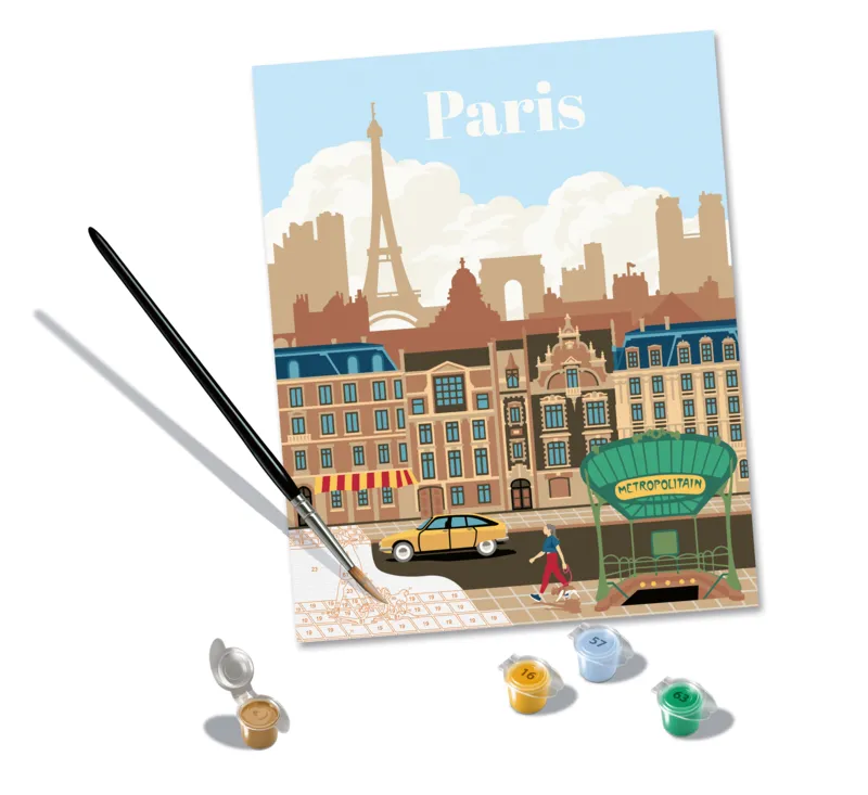 Malen nach Zahlen - CreArt - Paris