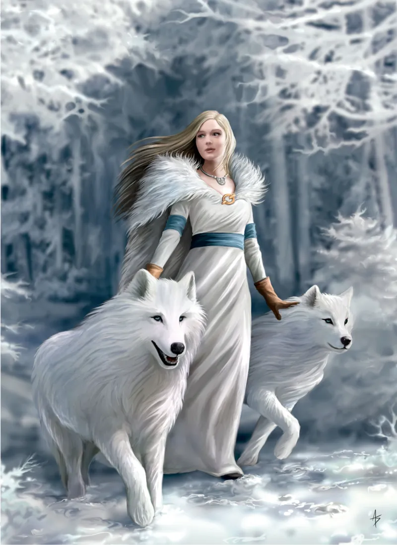 Anne Stokes - Winterwächterinnen