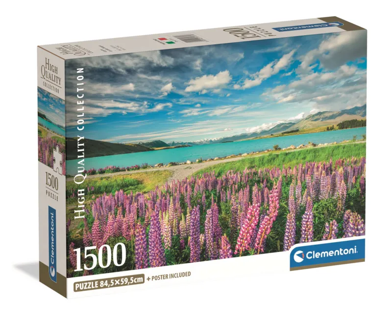 Lupine Am Lake Tekapo