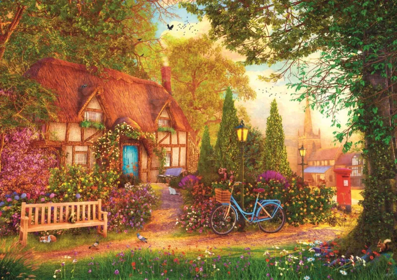 Tea Time: Thatched Cottage