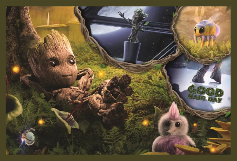 2 Puzzles - I am Groot - Marvel Guardians of the Galaxy