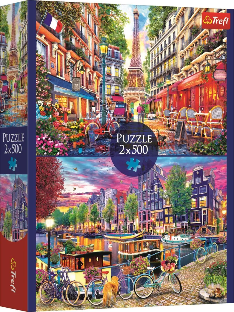 2 Puzzles - European capitals