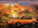 Yellow Porsche
