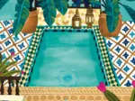 Blaues Riad