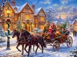 Weihnachtsfahrt mit der Kutsche