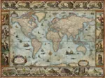 Map Art - Willem Blaeu World