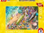 Leuchtendes Strandgut