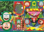 4 Puzzles - The Twisted World Of Rick And Morty