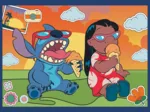 4 Puzzles - Space Stitch + 1 Poster