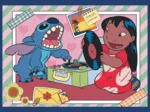 4 Puzzles - Space Stitch + 1 Poster
