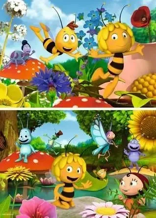 2 Puzzles - Majas Welt