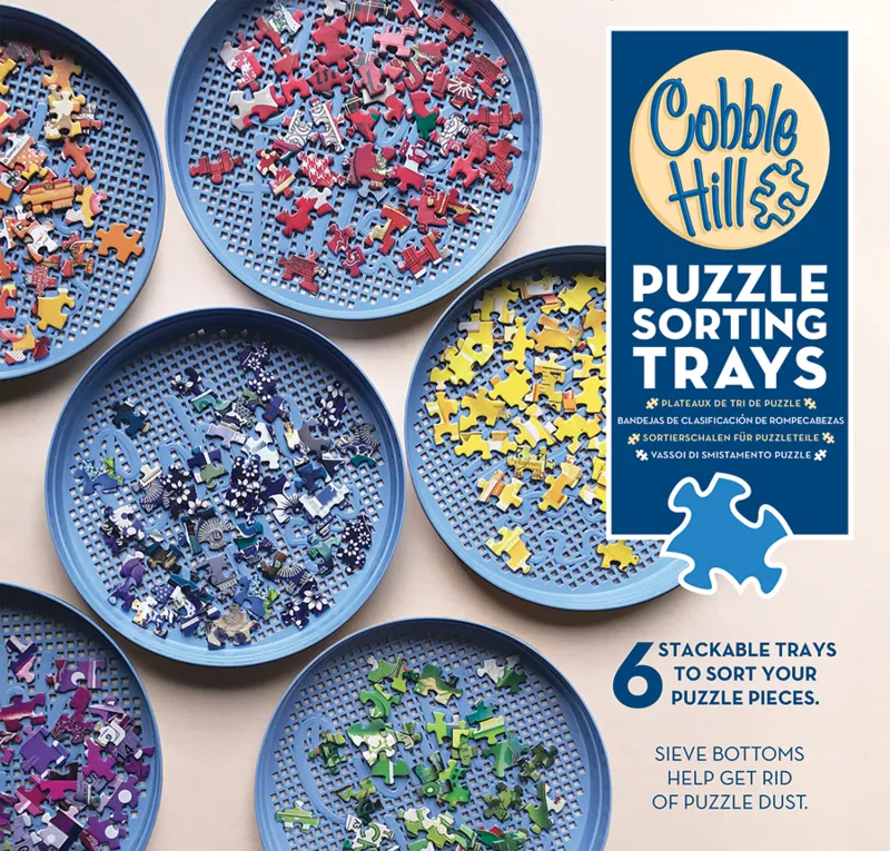 6 Puzzle-Sortierschalen